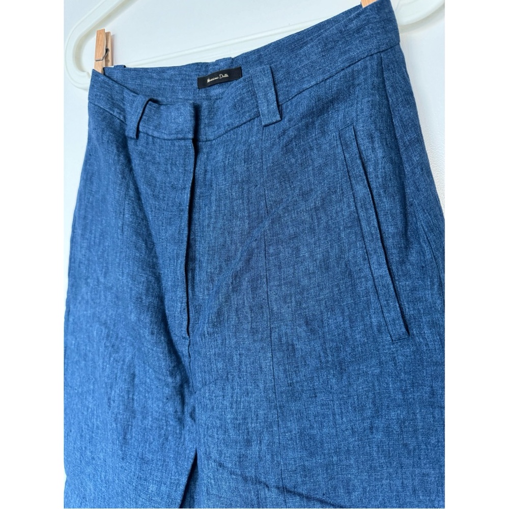 Massimo Dutti 100% Linen Trousers - Picture 6 of 15